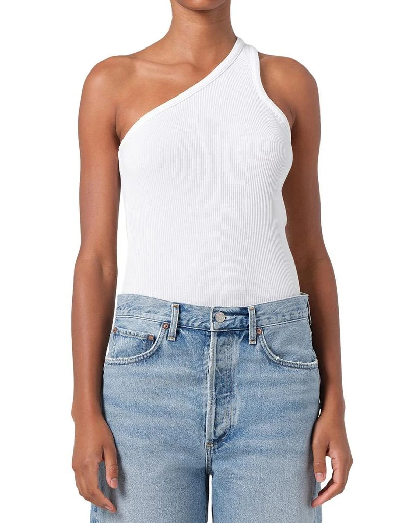 AGOLDE Verica One Shoulder Tank Top 1