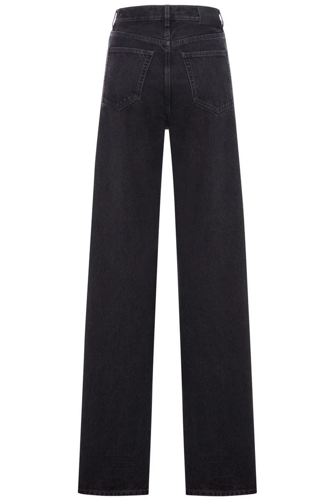 Yves Saint Laurent Saint Laurent V-Waist Long Baggy Jeans 2