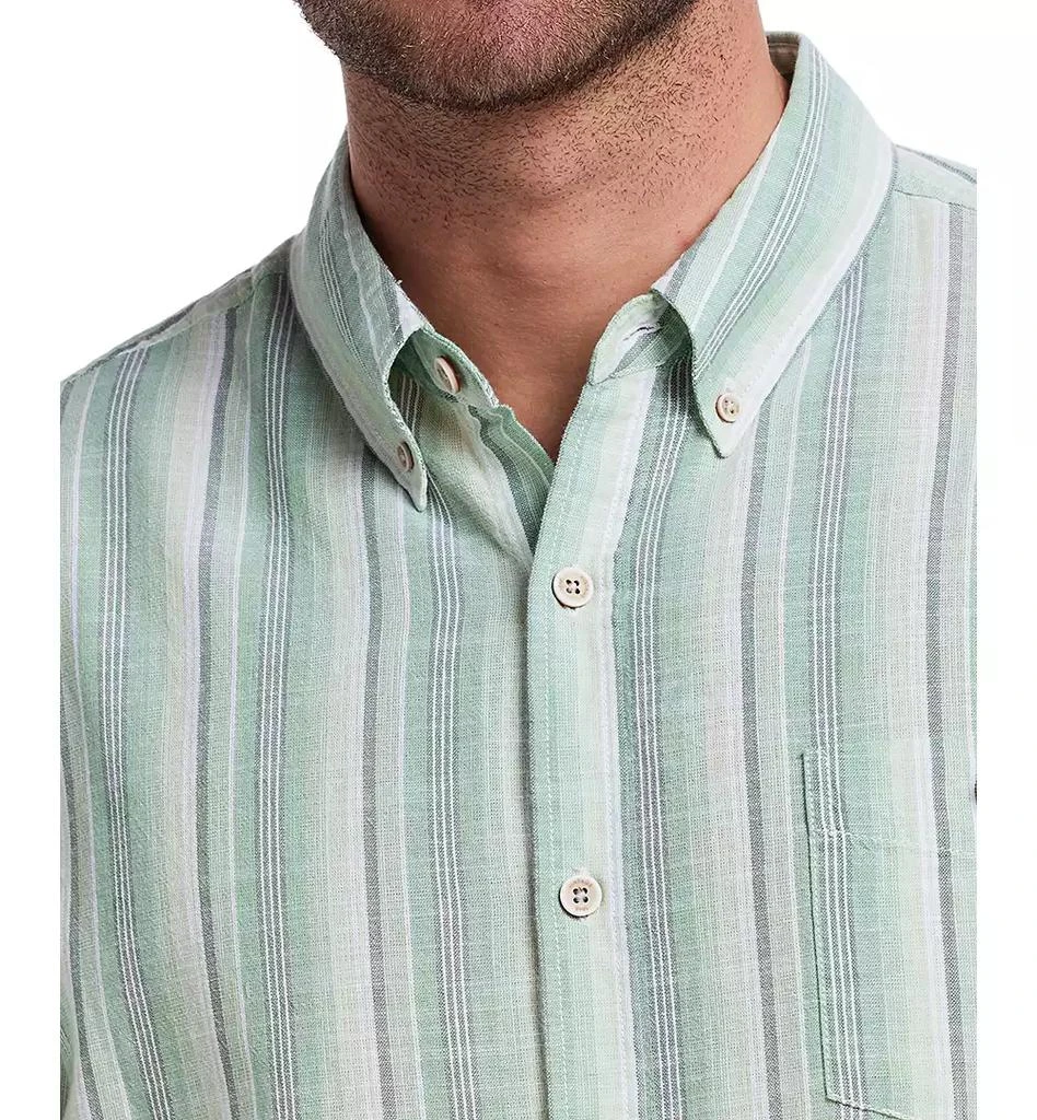 Weatherproof Vintage Men
s Regular-Fit Textured Stripe Button-Down Shirt 3