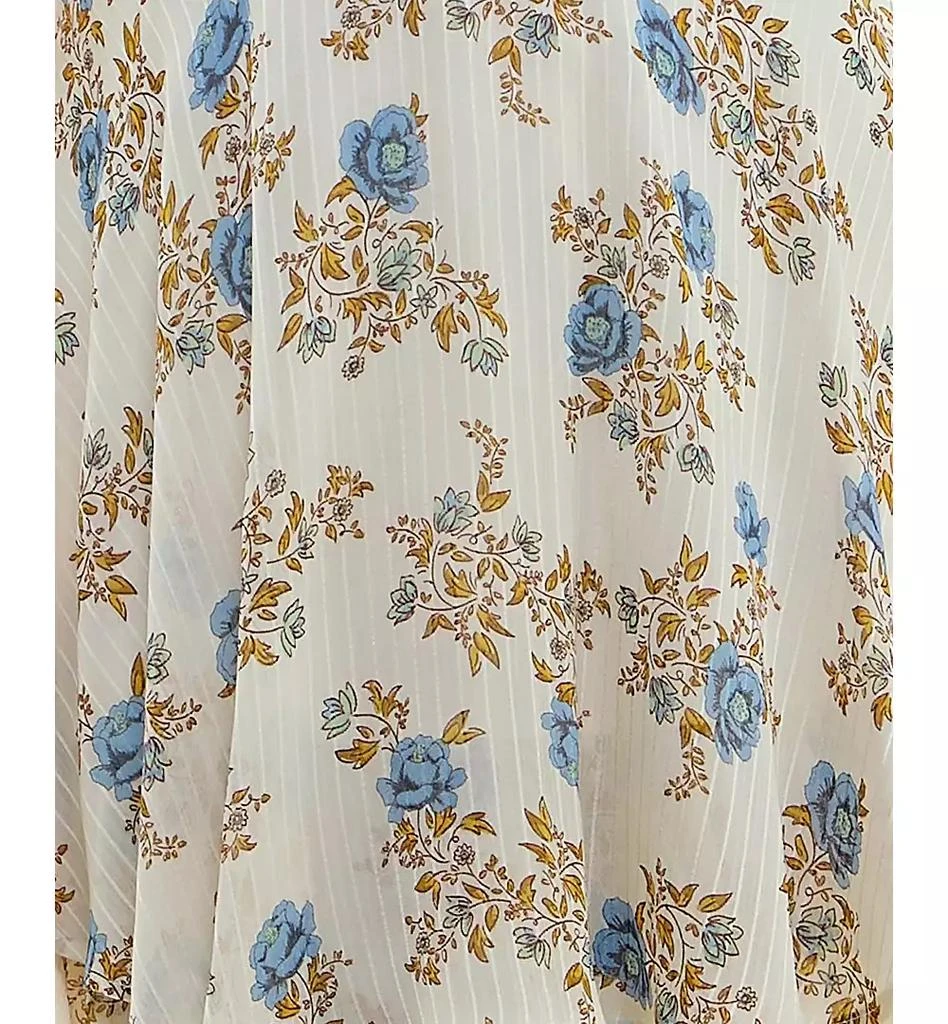 Crystal Doll Juniors' Tiered Floral Fit & Flare Dress 7