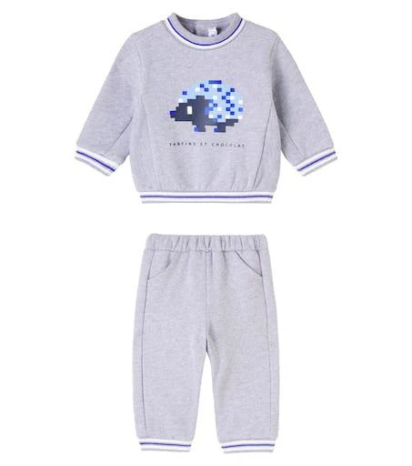 Tartine et Chocolat Baby cotton jersey tracksuit