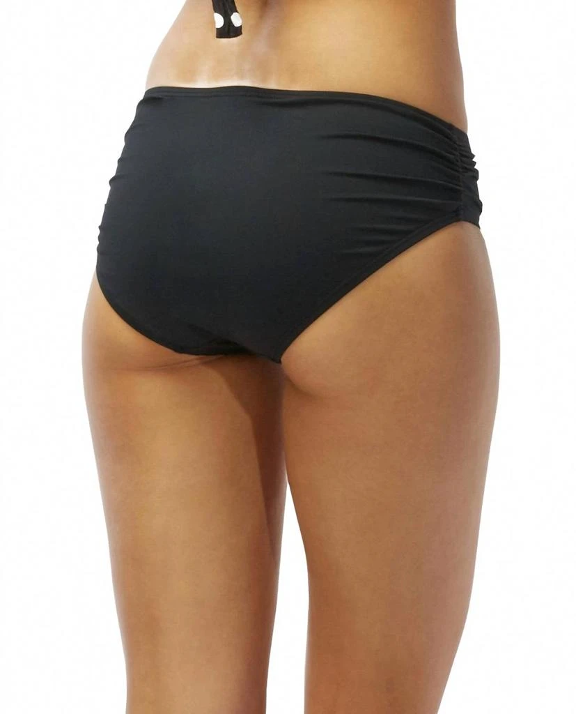 Coco Reef Master Classic Side Shirred Brief Bottom In Black 2