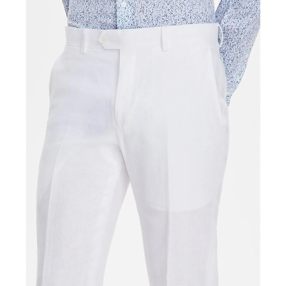Bar III Men's Slim-Fit Linen Suit Pants, Created for Macy's 4