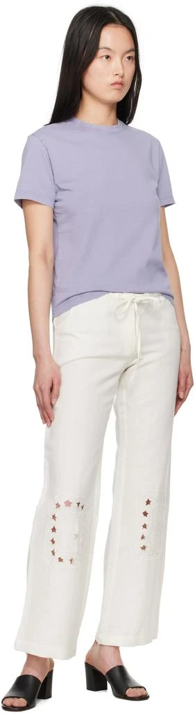Gimaguas White Gima Lounge Pants 4