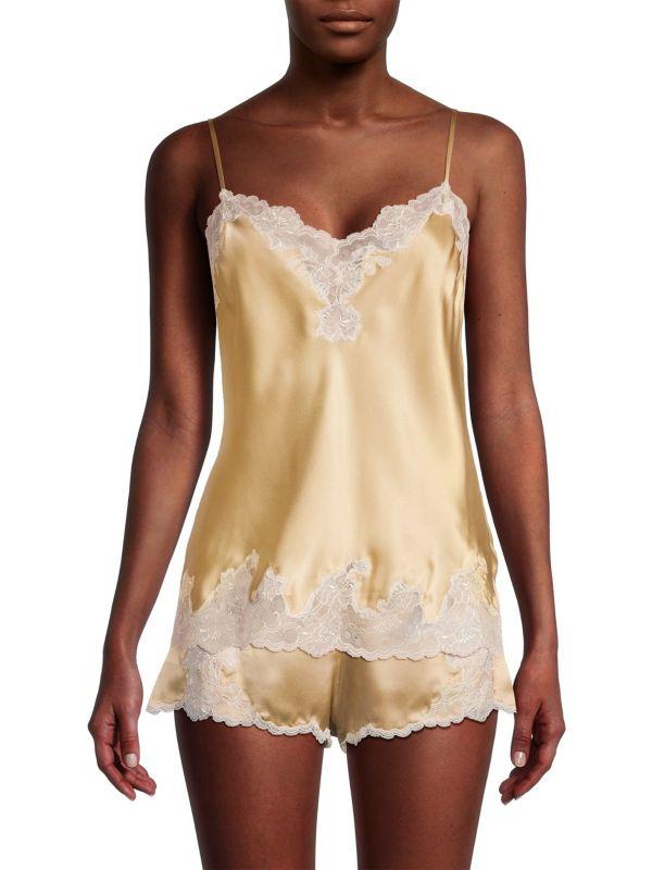 Josie Lolita Lace & Silk Camisole