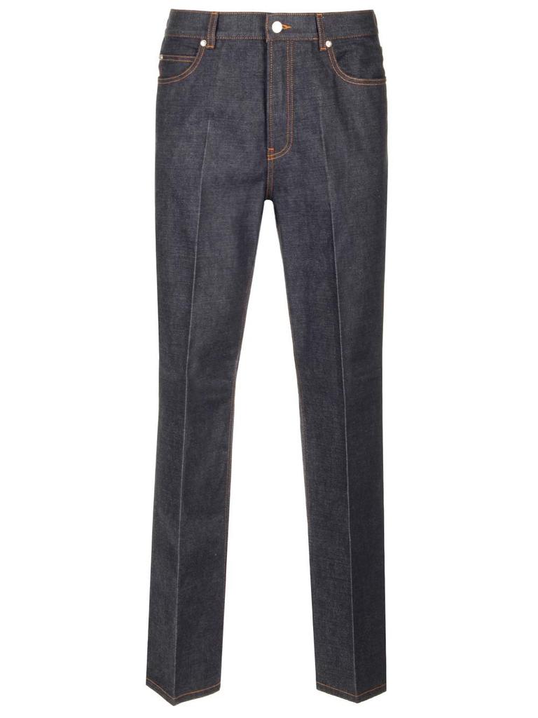 Salvatore Ferragamo Jeans with logo - Pants - Compare Prices