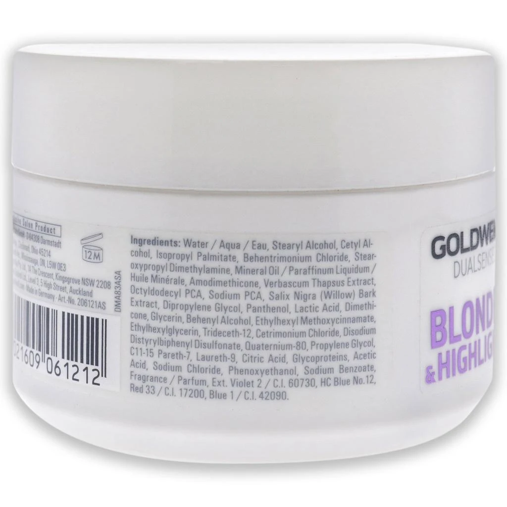GOLDWELL Dualsenses Blondes Highlights 60 Sec Treatment For Unisex 6.7 oz Treatment 2