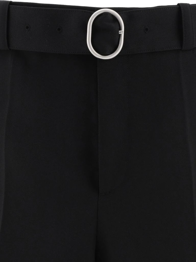 Jil Sander Jil Sander Straight-Leg Pleat-Detailed Belted Trousers 3