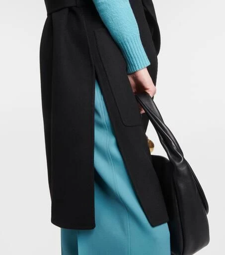 Joseph Garance wool and cashmere wrap coat 5