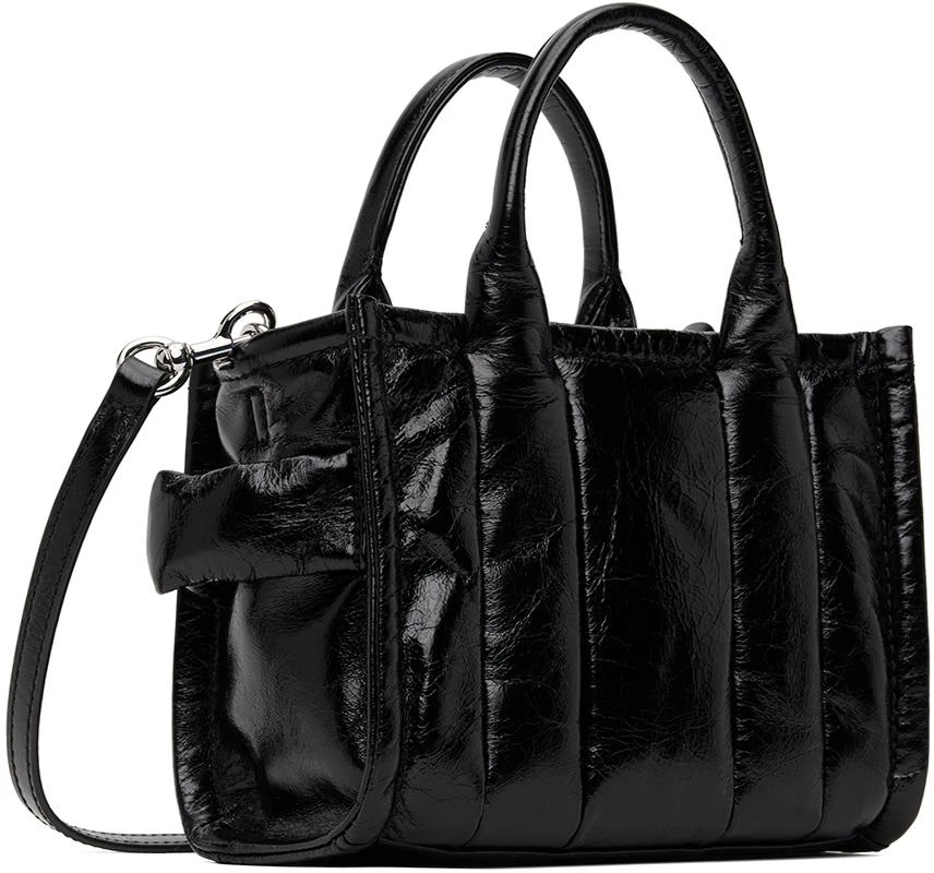 Marc Jacobs Black 'The Shiny Crinkle Mini' Tote 3