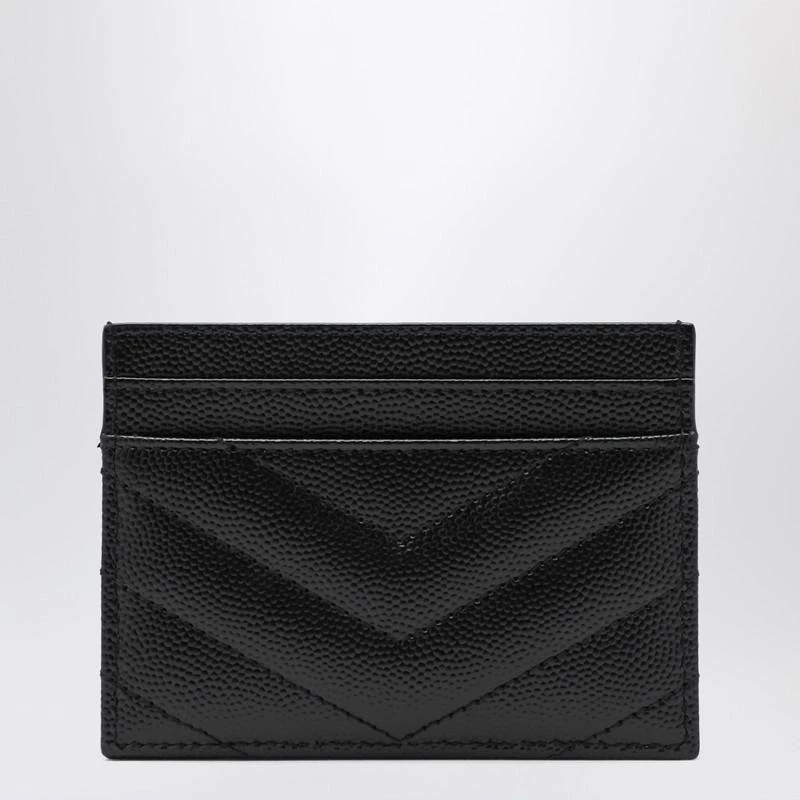 Yves Saint Laurent Cassandre card holder black 2