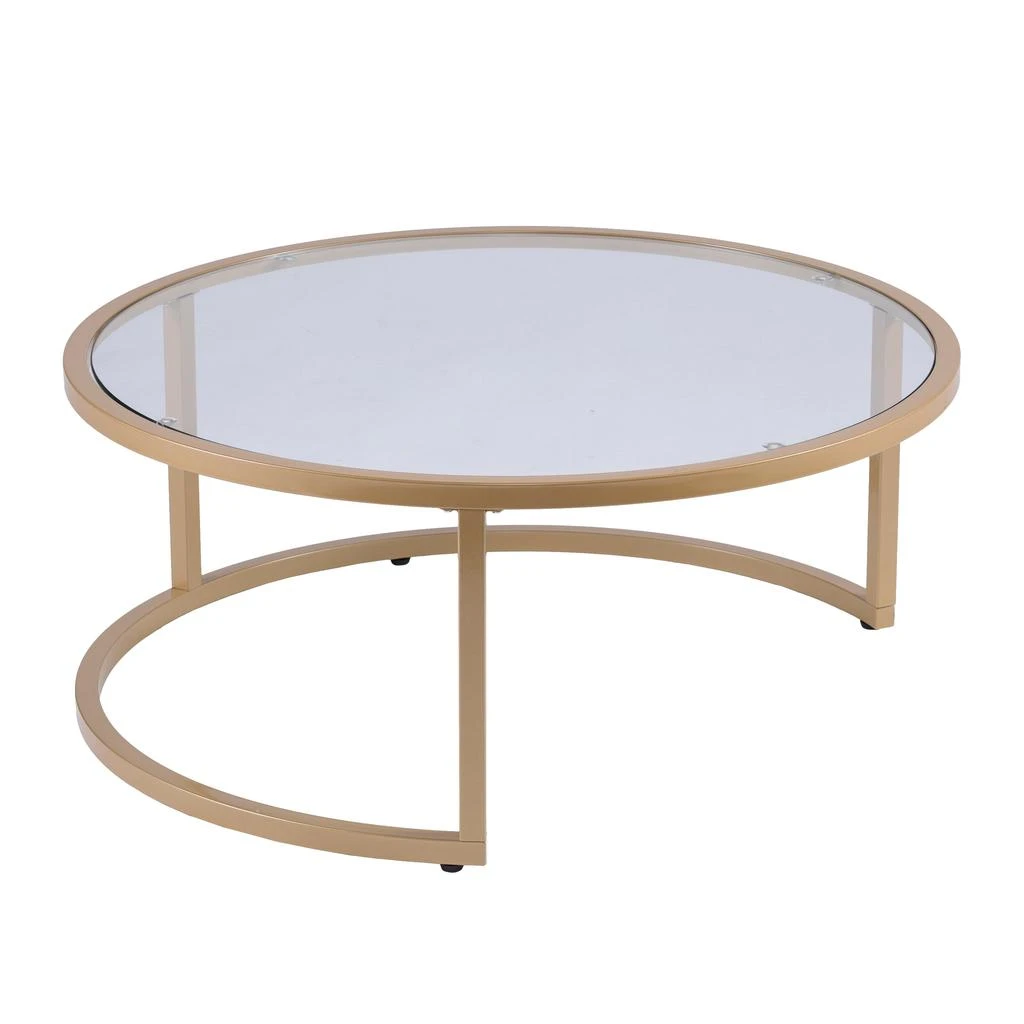 SEI Evelyn Nesting Coffee Tables 2Pc Set 2