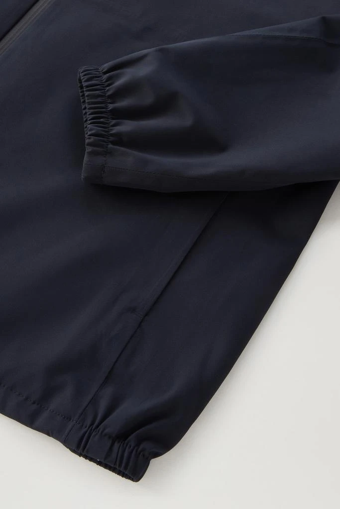 Woolrich Waterproof Pacific Hooded Jacket - Men - Blue 4