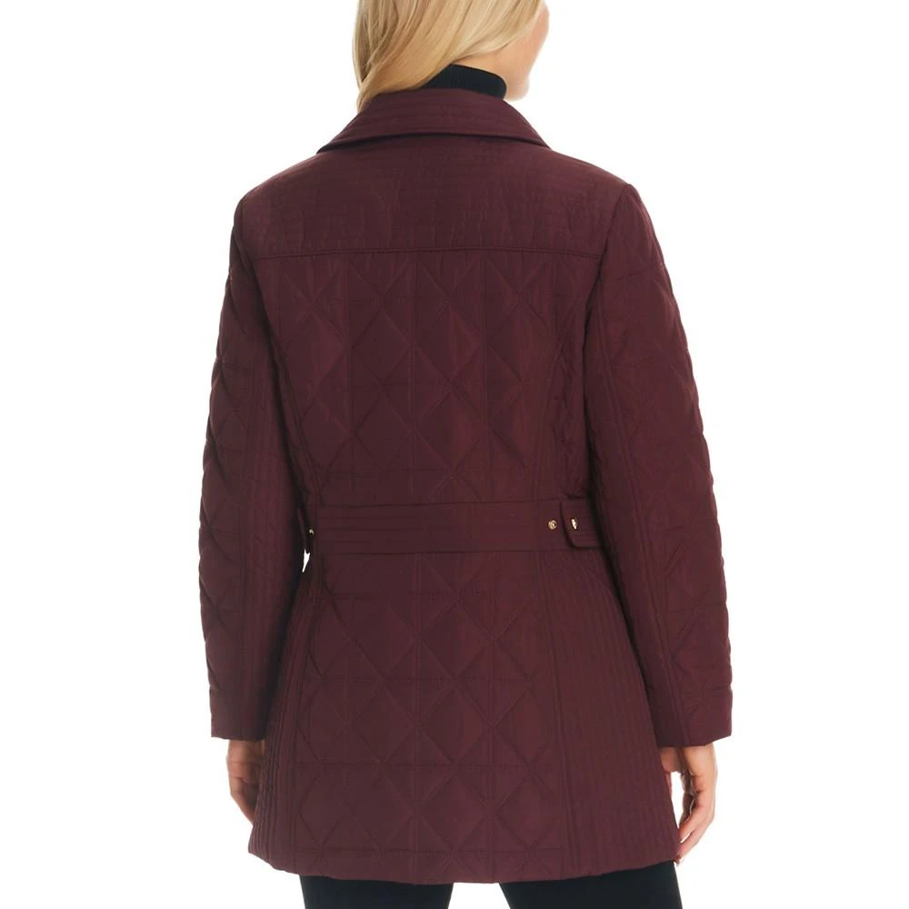 Jones New York Women's Hooded Quilted Coat 2