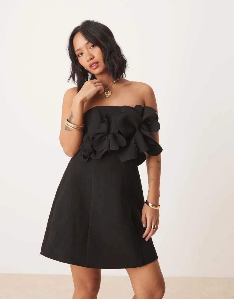 Shop Forever New Petite 3D floral mini dress in black on Sale at  BeyondStyle  Get 40% Off Forever New Petite 3D floral mini dress in black  with Limited-Time Flash Deals, Exclusive