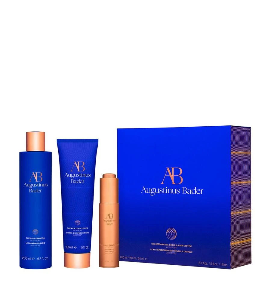Augustinus Bader Restorative Scalp and Hair System Set (380ml) 1
