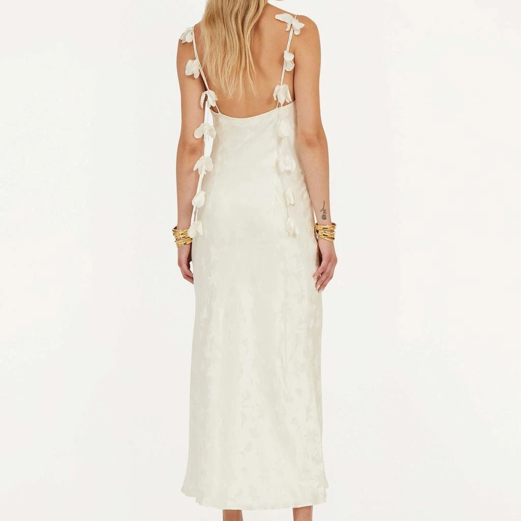 Shop ROTATE Birger Christensen Floral-Jacquard Silk Midi Dress on Sale at  BeyondStyle  Get 50% Off ROTATE Birger Christensen Floral-Jacquard Silk Midi  Dress with Limited-Time Flash Deals, Exclusive Discounts, and Special  Offers.