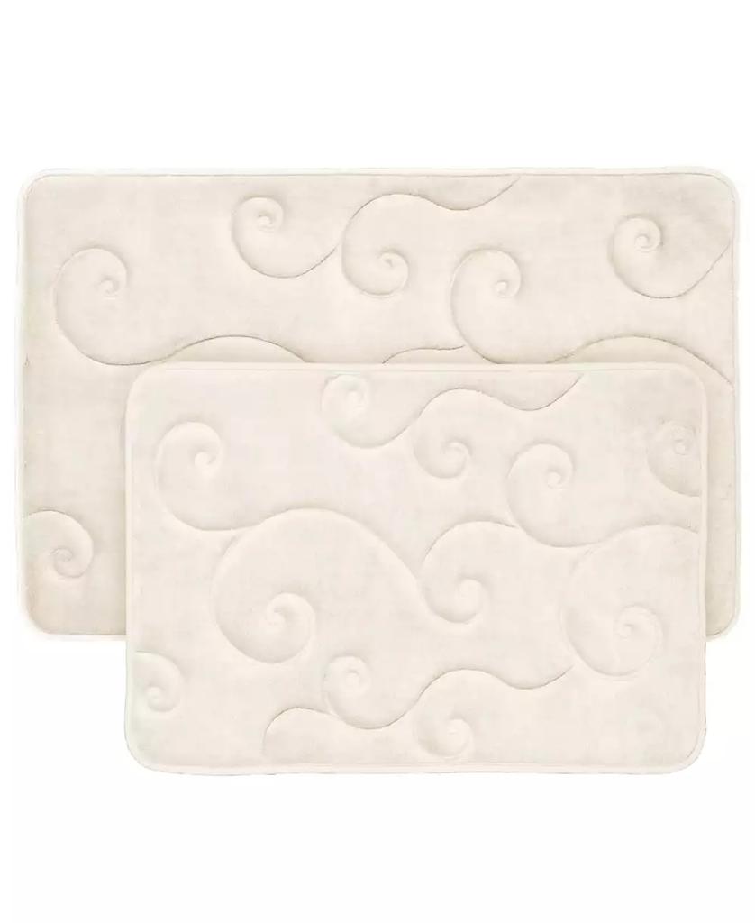 Baldwin Memory Foam 2-Pc. Bath Mat Set