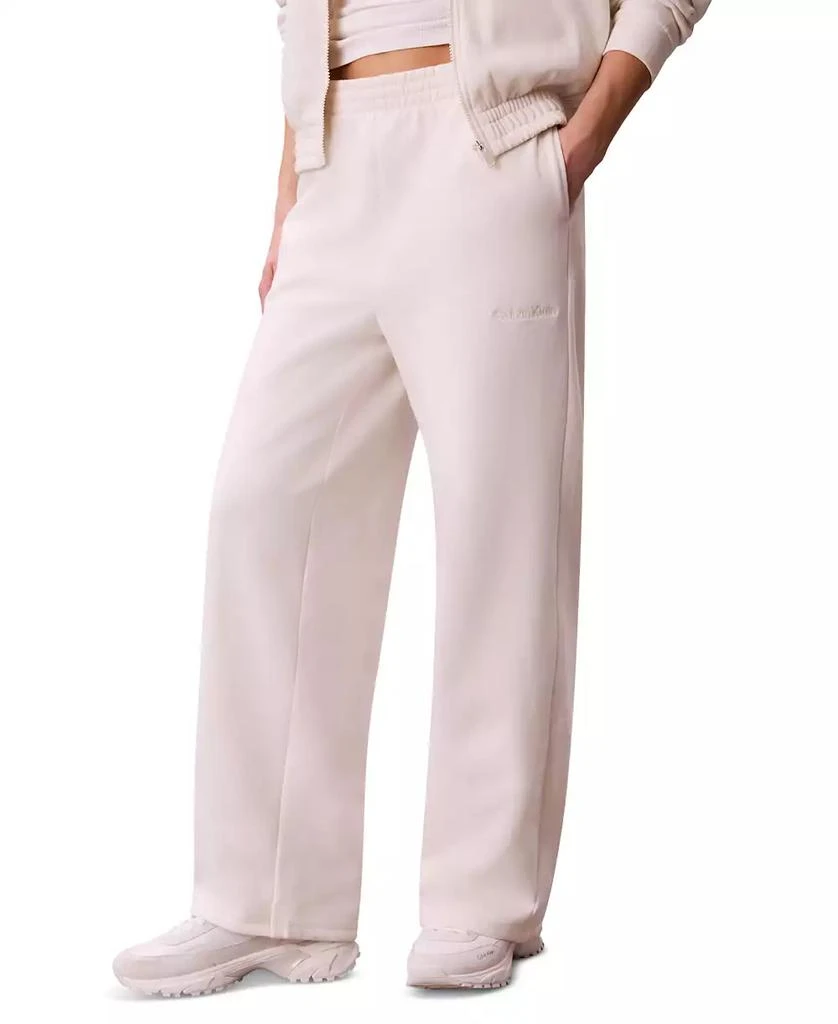 Calvin Klein Women's Straight Leg Sweatpants