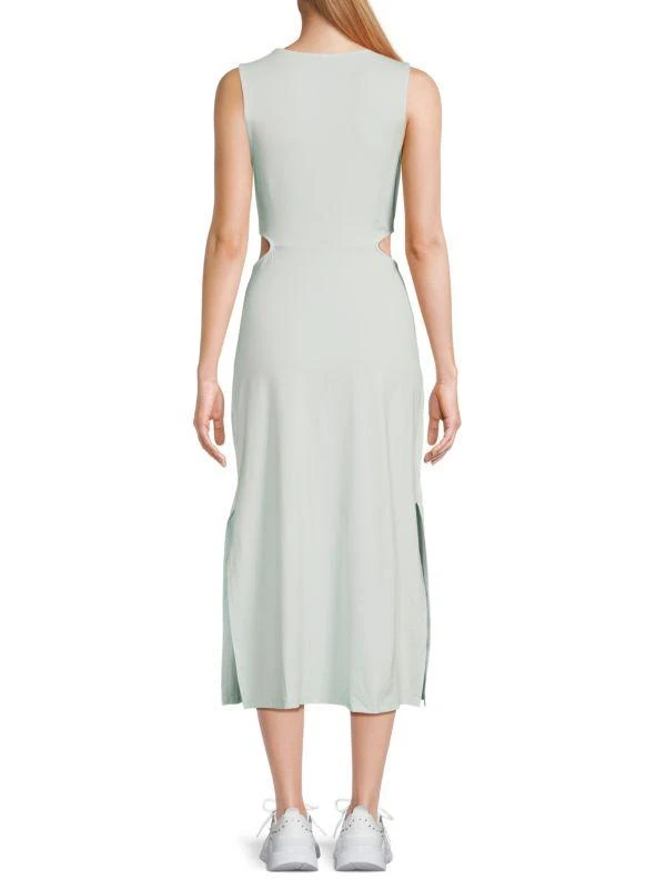 Beyond yoga Around The World Twist Knot Sheath Midi-Dress 2