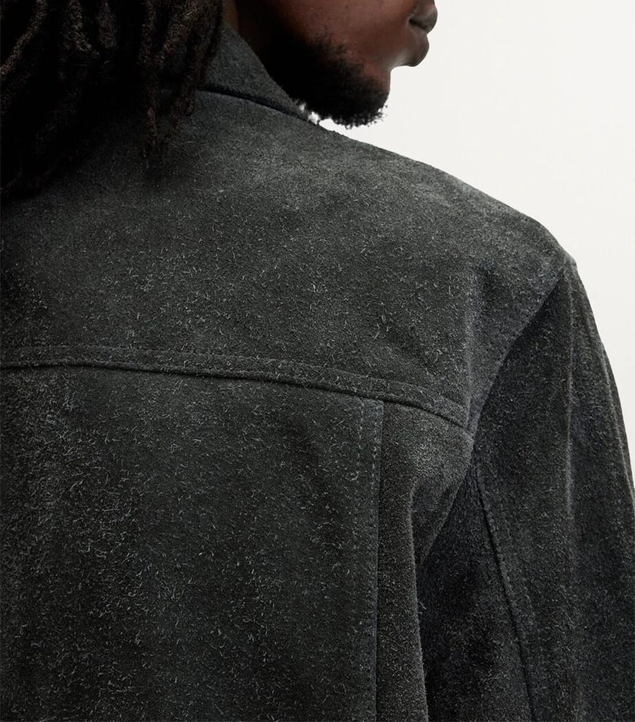 ALL SAINTS Suede Hopper Jacket 9