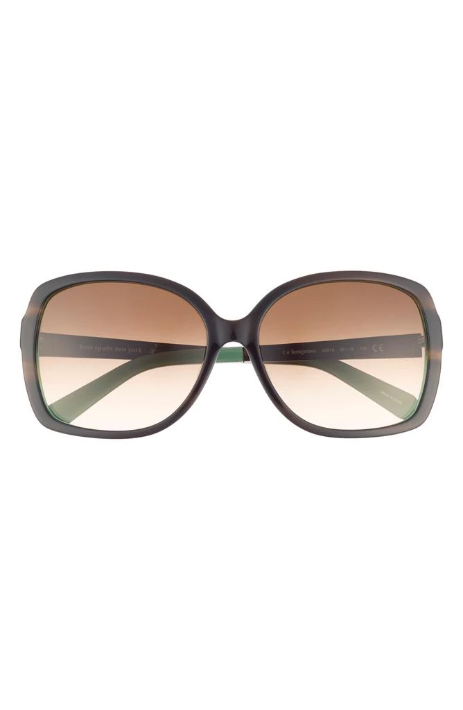Kate Spade Oversized Women\'s Sunglasses Butterfly Tortoise Darilynn-S Gray Lens Kate Spade Women main image 4