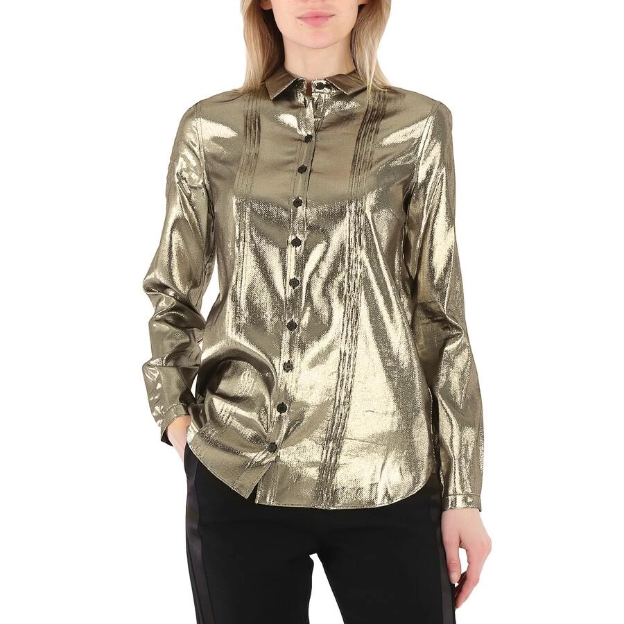 Silk Pintuck Shirt