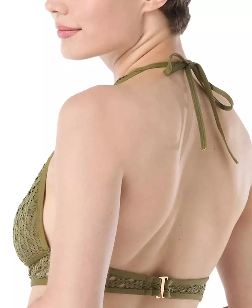Carmen Marc Valvo Women's Crochet Bikini Top 2
