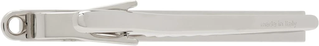 Salvatore Ferragamo Silver Gancio Tie Bar 2
