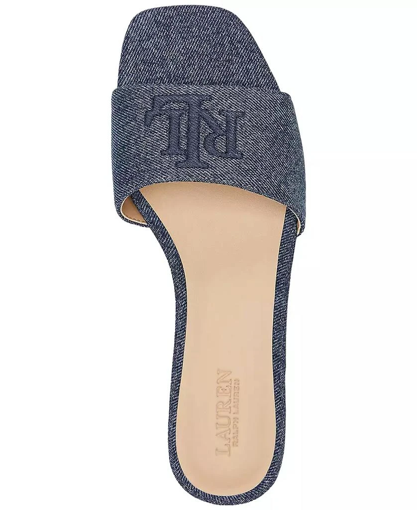 Ralph Lauren Women's Everly Slide Flat Sandals 6