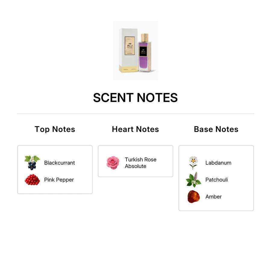 Rasasi Men
s Ward Noir EDP Spray 6.7 oz Fragrances 614514425220 2