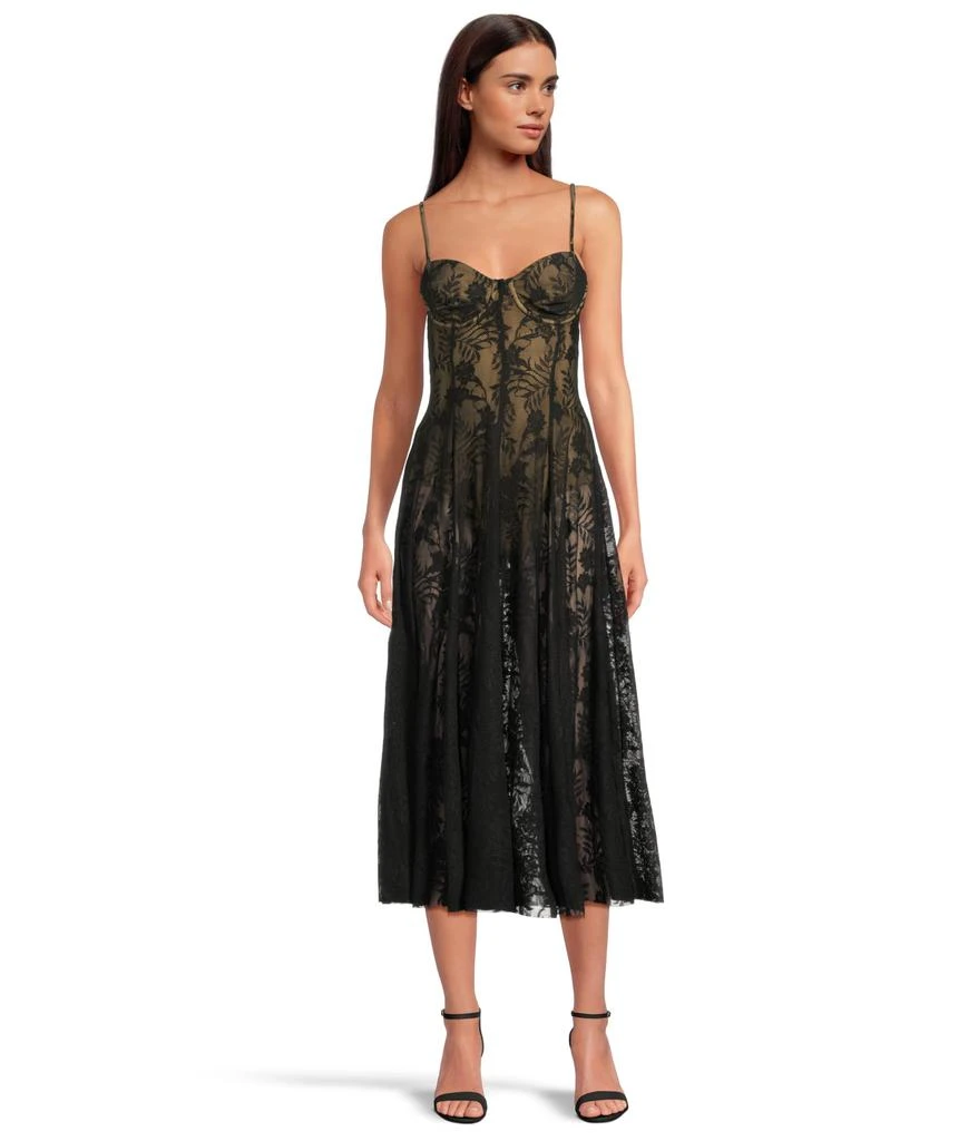 Norma Kamali Underwire Midcalf Dress With Bodysuit 1