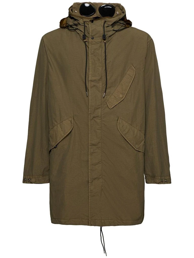 C.P. Company Flatt Nylon Goggle Fishtail Parka 1
