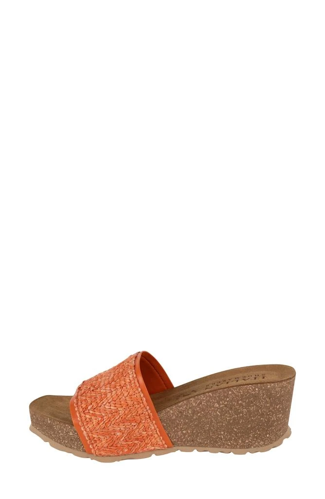 Italian Shoemakers Ibbie Platform Wedge Slide Sandal 8