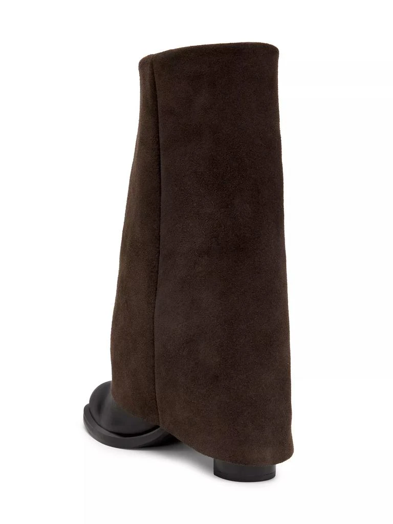 See by Chloé Melia Suede & Leather Foldover Boots 3