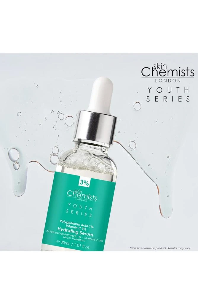 SKINCHEMISTS Polyglutamic Acid & Vitamin C Hydrating Serum - 30ml 2