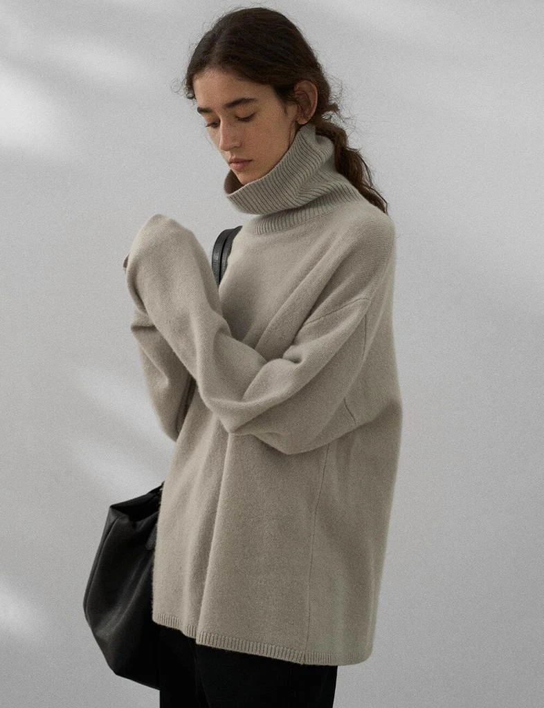 Pixie Market Soft Wool Turtleneck Sweater 6