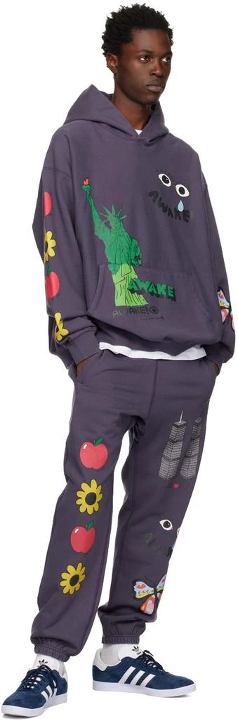 Awake NY Purple Stefan Meier Edition Lounge Pants 4