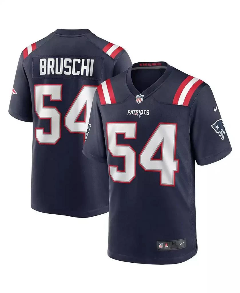 NIKE Men's Tedy Bruschi New England Patriots Game Retired Player Jersey 1