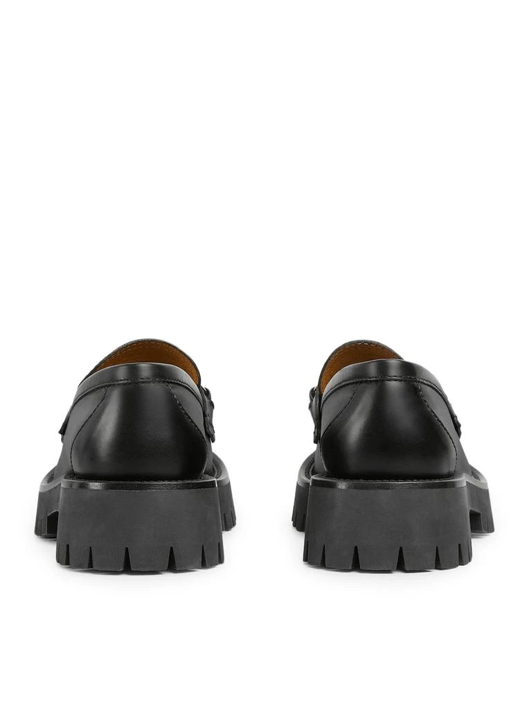 Gucci WOMEN`S LUG SOLE LOAFER WITH HORSEBIT 4