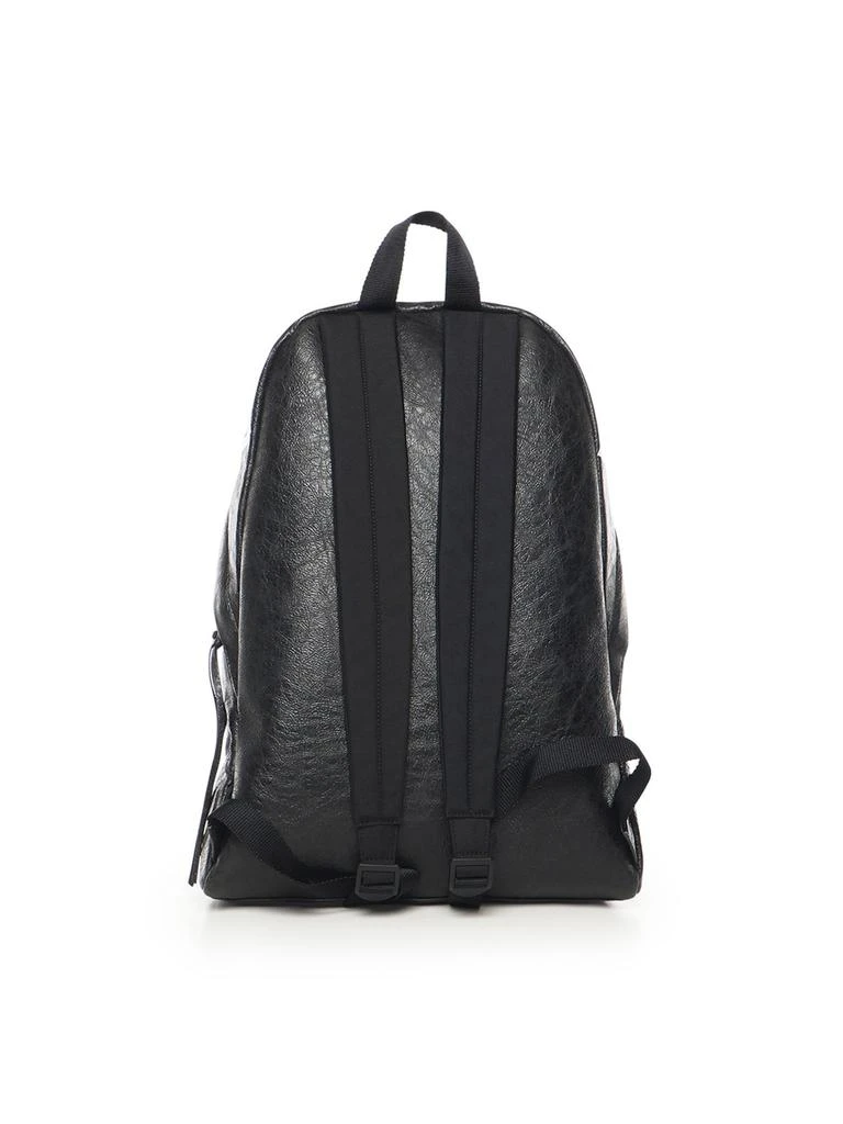 Shop Balenciaga Editor Logo Printed Backpack on Sale at  display picture 3