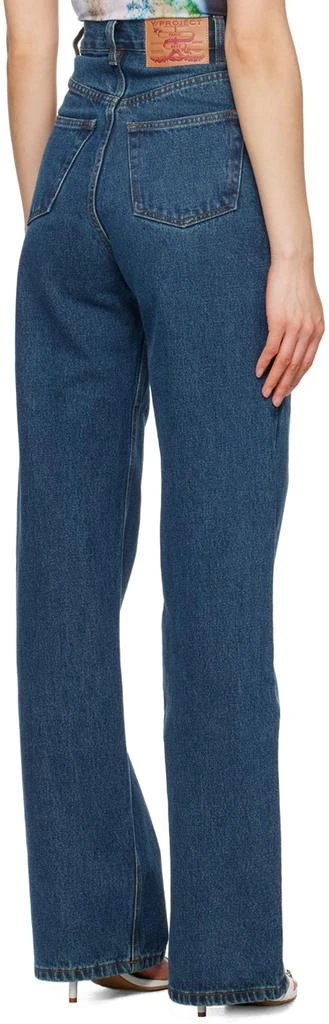 Y/Project Blue Cut Out Jeans 3