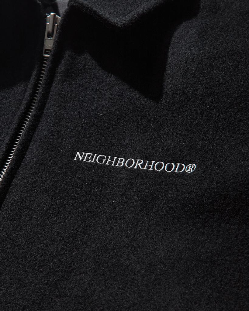 Neighborhood Mens Melton Zip Up Jacket – Extra Butter