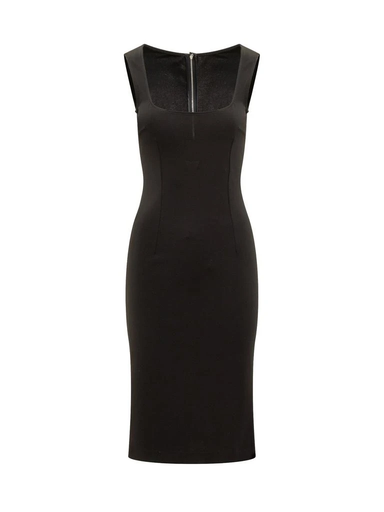 Dolce & Gabbana Dolce & Gabbana Square Neck Sleeveless Dress 1