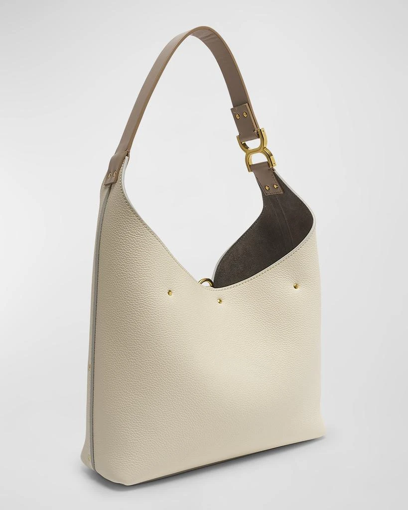 Chloé Marcie Small Hobo Bag in Grained Calfskin 7