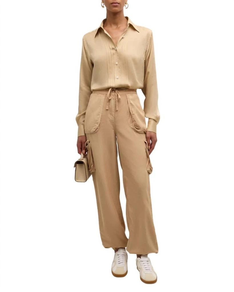 Le Superbe Santa Cruz Cargo Pant In Khaki 1