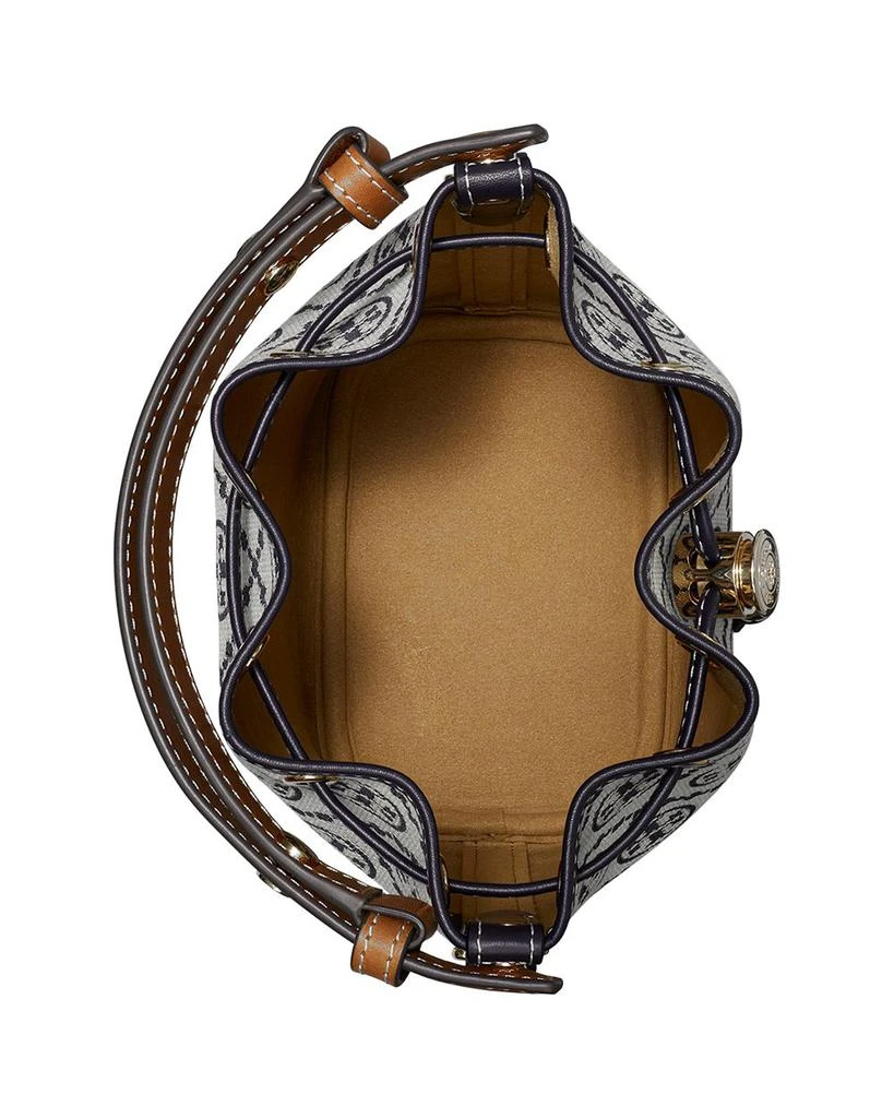 Tory Burch T Monogram Mini Bucket Bag 4