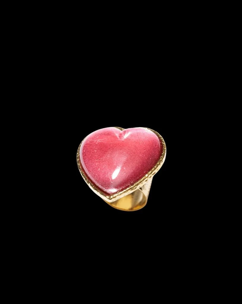 Philippe Ferrandis Philippe Ferrandis Heart-Shaped Large Ring 1