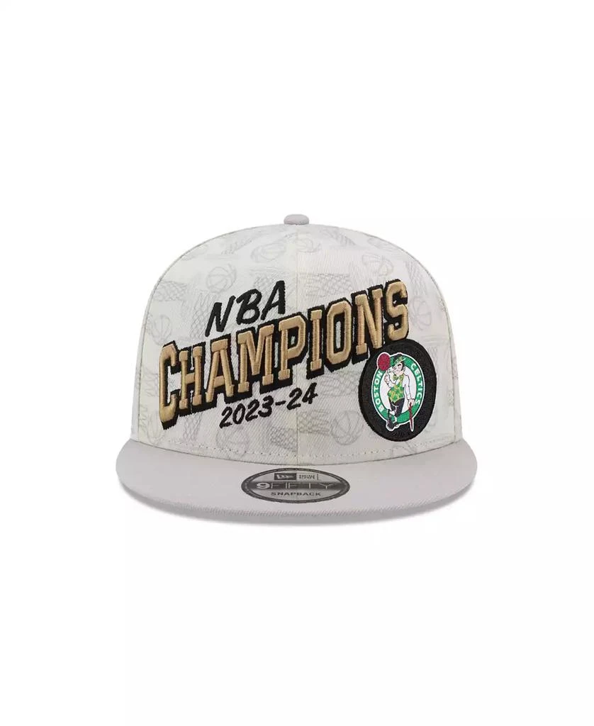 New Era Men's Boston Celtics 2024 NBA Finals Champions Locker Room 9FIFTY Snapback Hat 2