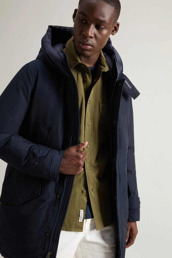 WOOLRICH Polar Parka with High Collar - Men - Black 4